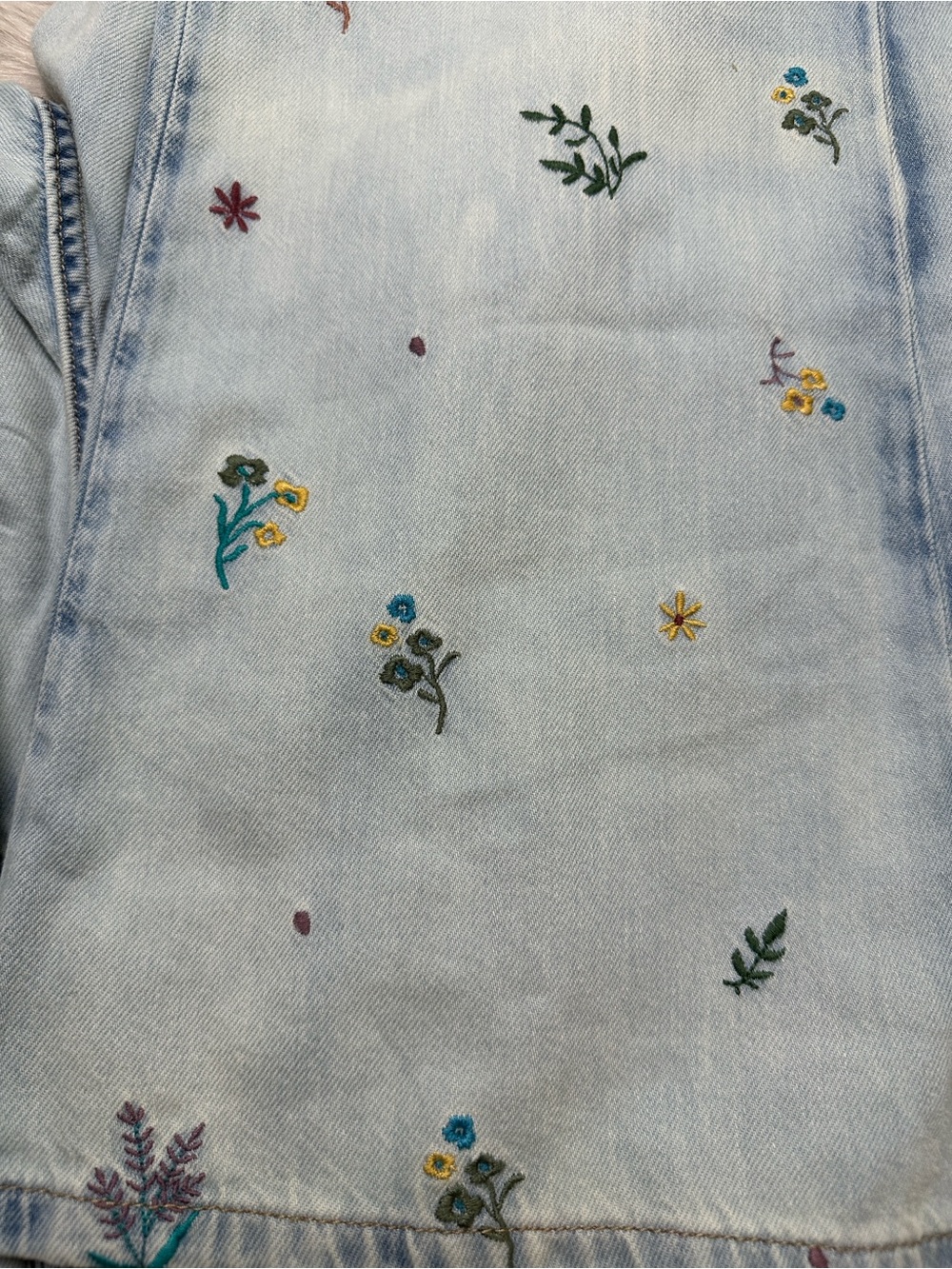 Anthropologie Pilcro Adi Mid-Rise Flare Ditsy Jeans, Size S - Picture 9 of 13